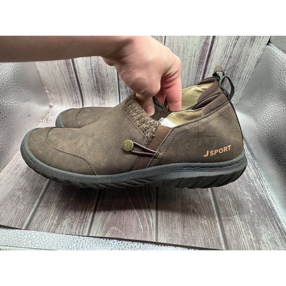 JSport by Jambu Alice Ladies' Size 11 Cozy All Terra Shoe Brown - Picture 5 of 11